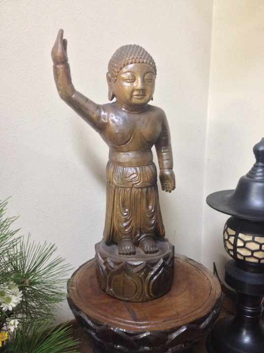 秩父札所十二番野坂寺の十三尊沸の蔵の中にある作品