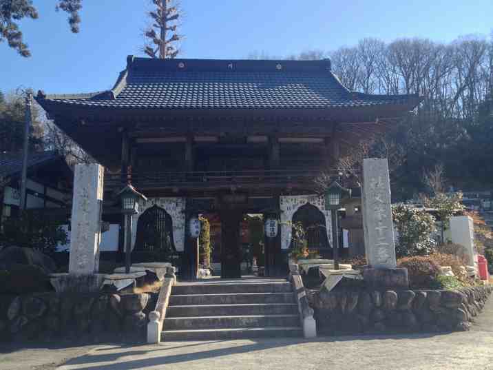 秩父札所十二番野坂寺の山門