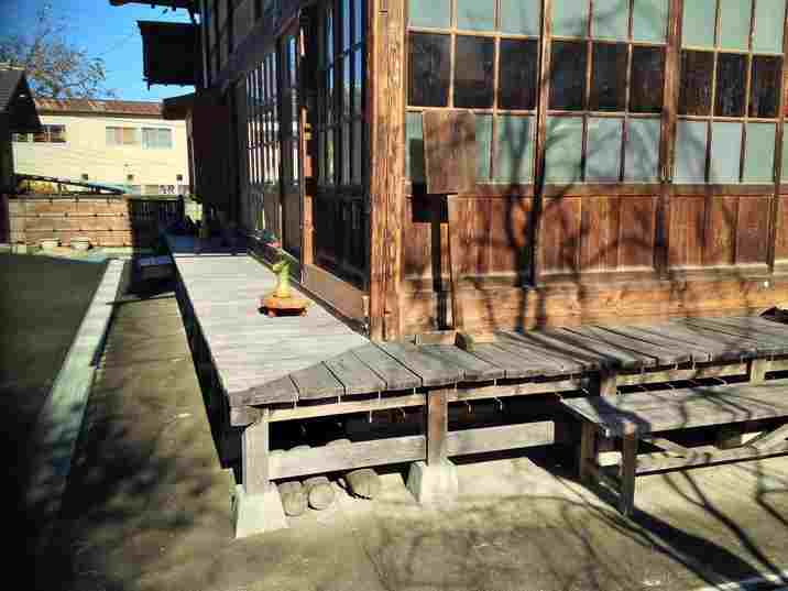 秩父札所二十九番長泉院の縁側